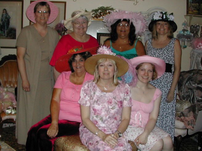 50th-Tea-Gang Old Fashioned Tea-Party