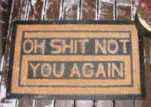 Rude Doormat