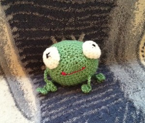 Big Frog On Couch